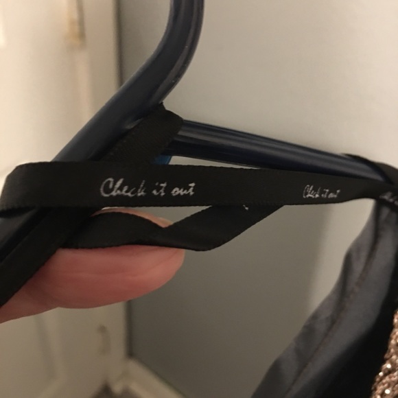 “Check it Out” Gray Blouse - Picture 6 of 6